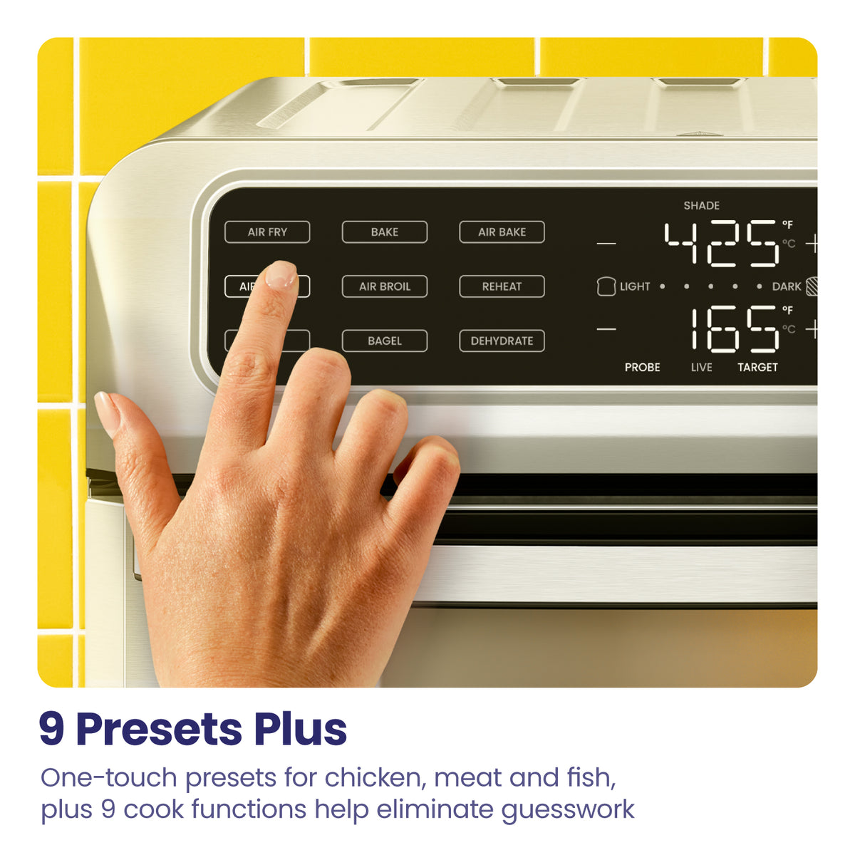 Horno + freidora de aire ExacTemp™ Chefman