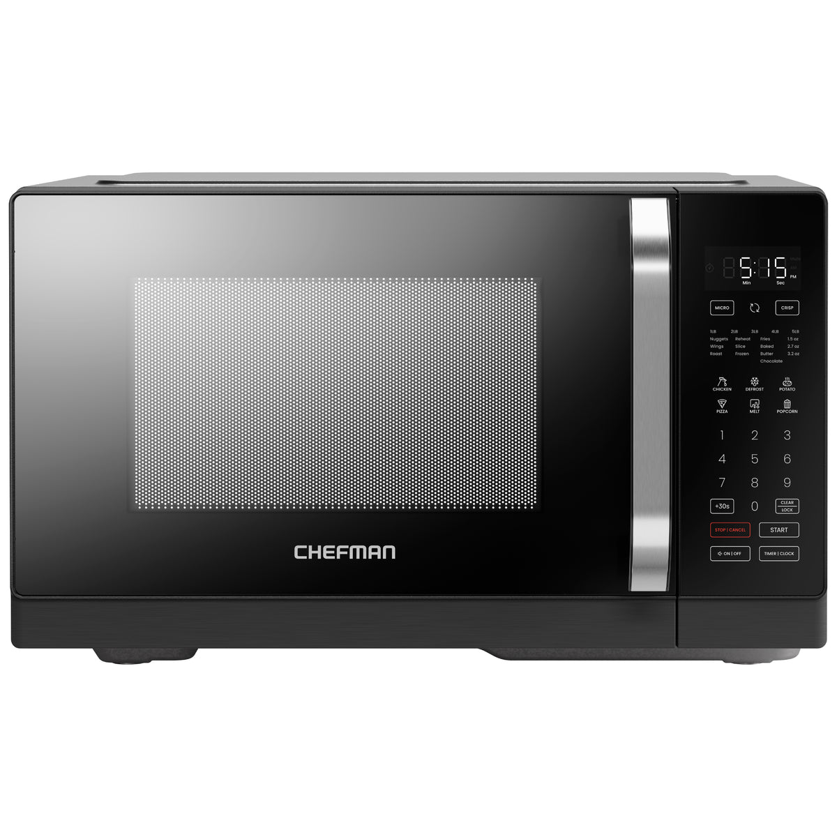 Horno microondas digital de encimera MicroCrisp de 8 pies cúbicos