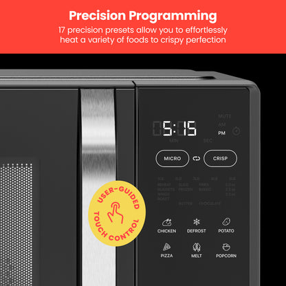 MicroCrisp® Countertop 1.1 Cu. Ft. Digital Microwave Oven