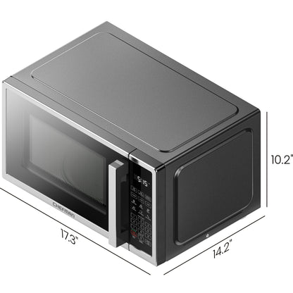 Countertop 0.7 Cu. Ft. Digital Stainless Microwave Oven