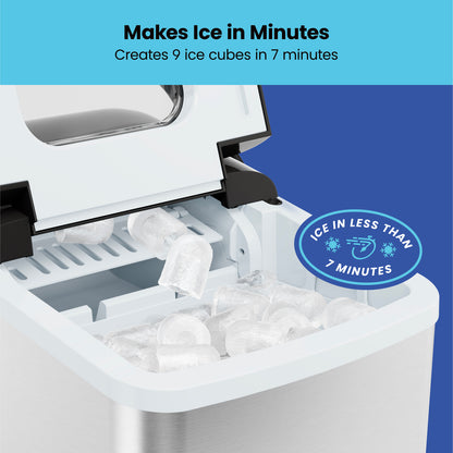 Máquina de hielo de dos tamaños de Iceman®