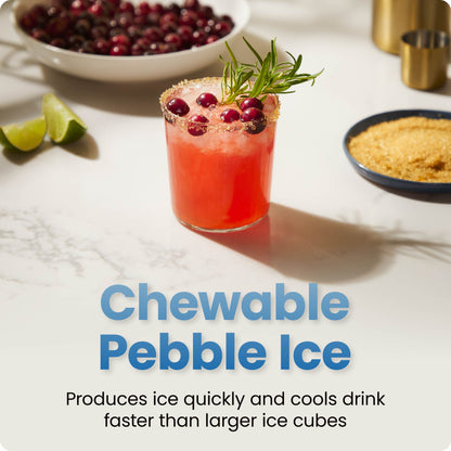 Pebble Compact Countertop Ice Maker by Iceman®