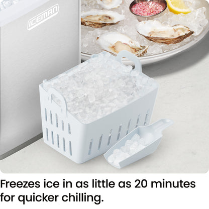 Pebble Countertop Ice Maker by Iceman®