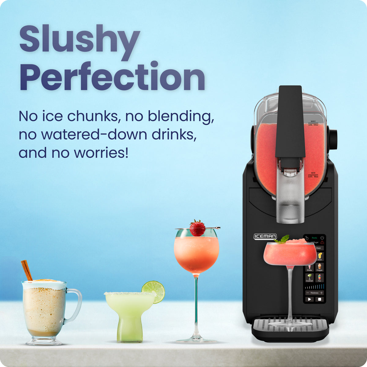 Slush-Ease® MAX Slushy Machine - Black