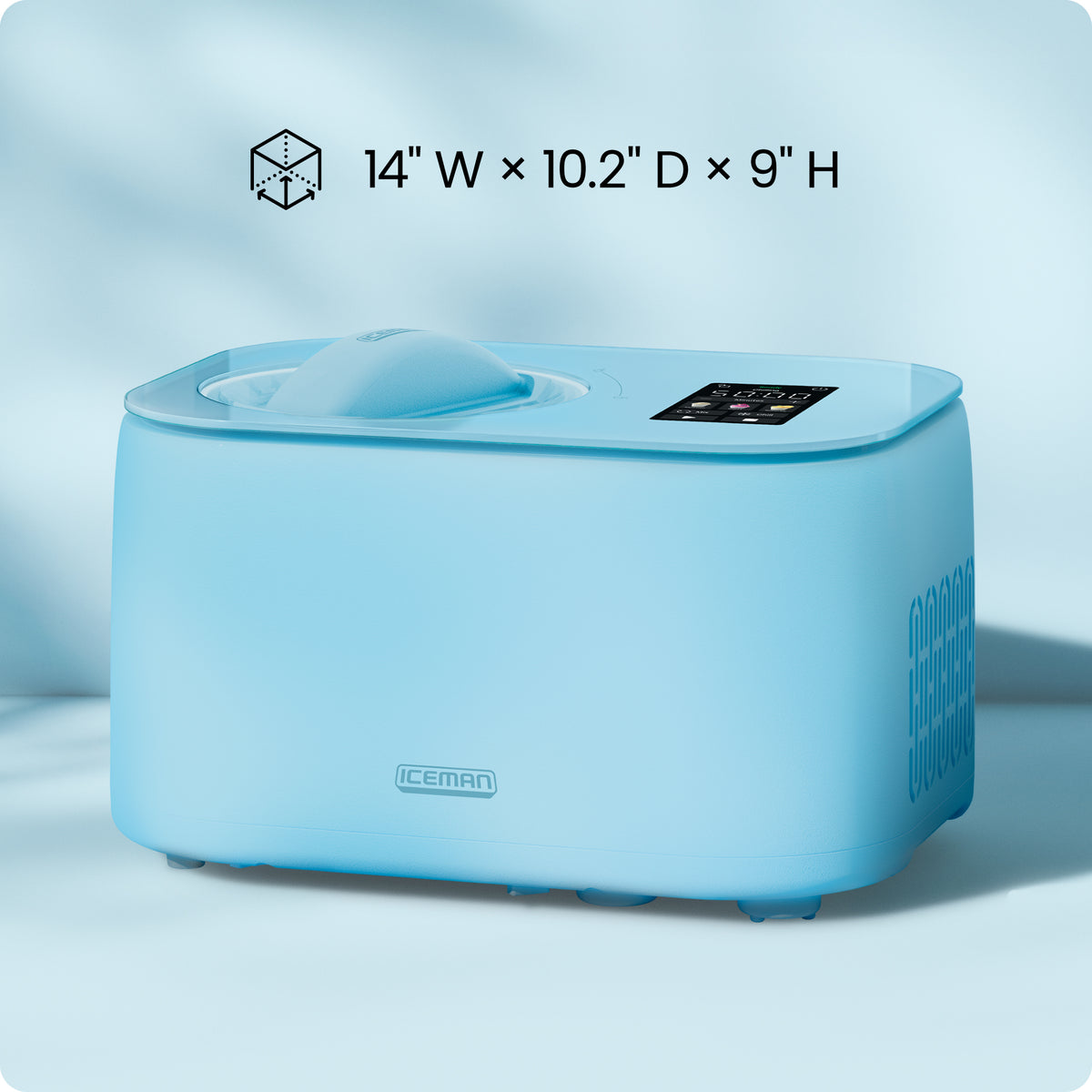 Iceman Trio™ Ice Cream Maker - Aqua
