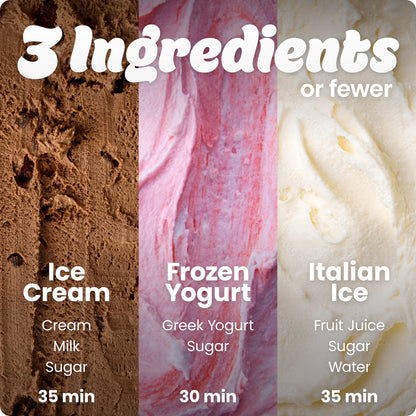 Iceman Trio™ Ice Cream Maker - Butter