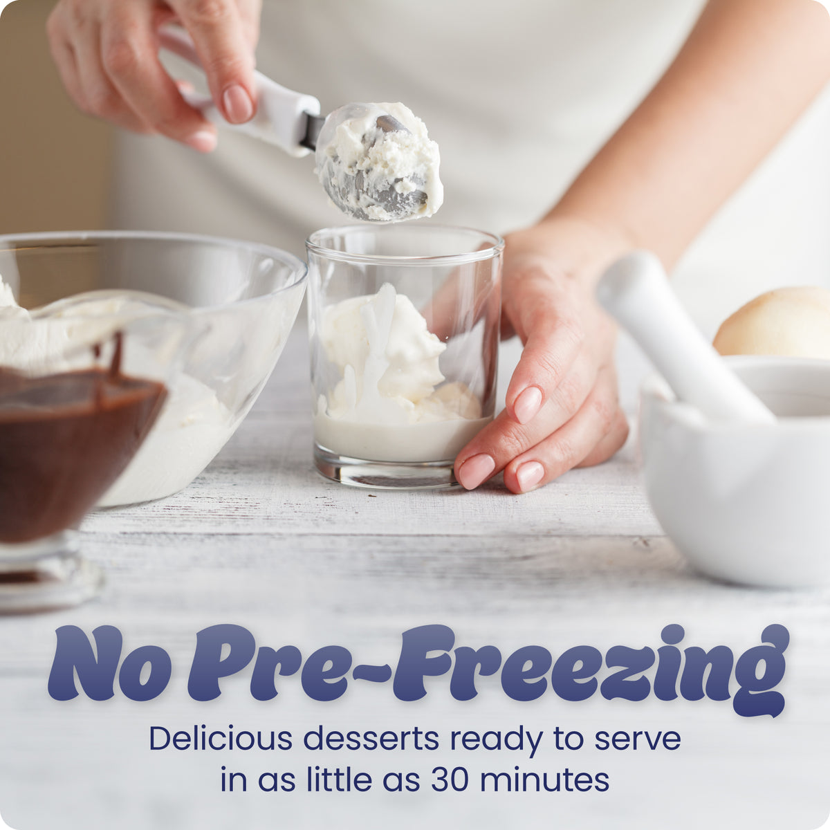 Iceman Trio™ Ice Cream Maker - Lavender