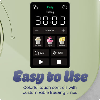 Iceman Trio™ Ice Cream Maker - Pistachio