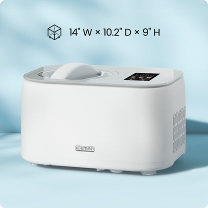 Iceman Trio™ Ice Cream Maker - White