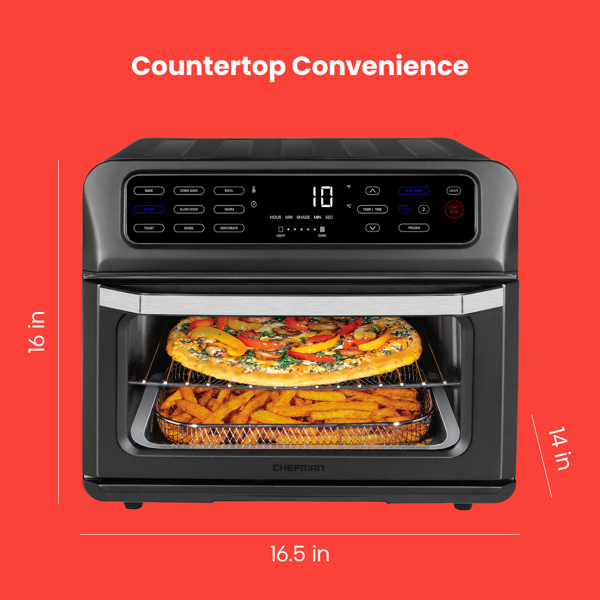 Toast-Air® Touch Air Fryer + Oven (Black)