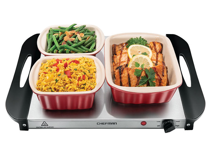 Electric Buffet Server + Warming Tray