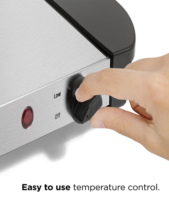 Electric Buffet Server + Warming Tray